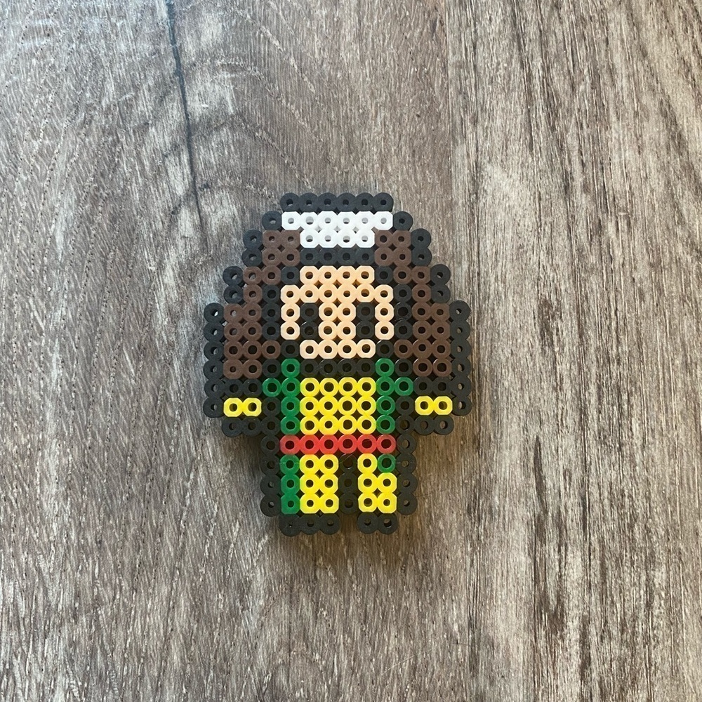 Rogue Marvel Magnet handmade perler beads